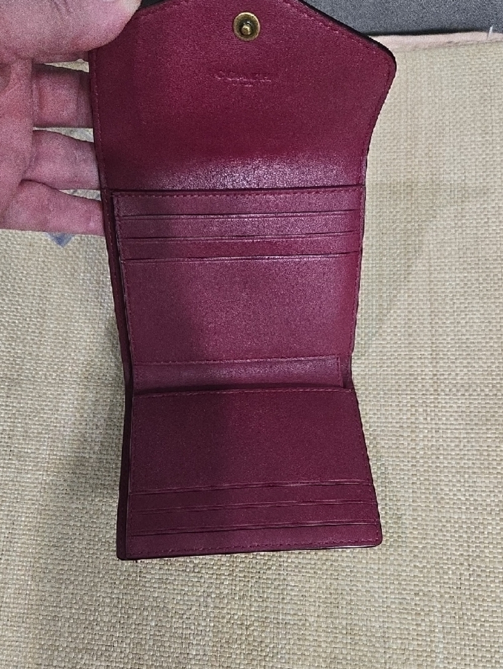 Coach Compact Envelope Wallet - Picture 5 of 9